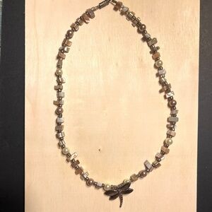 Handmade Beaded Necklace 20"